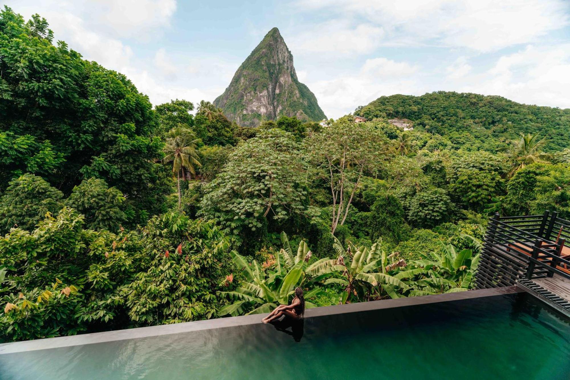 Rabot Hotel From Hotel Chocolat Soufriere Exterior photo