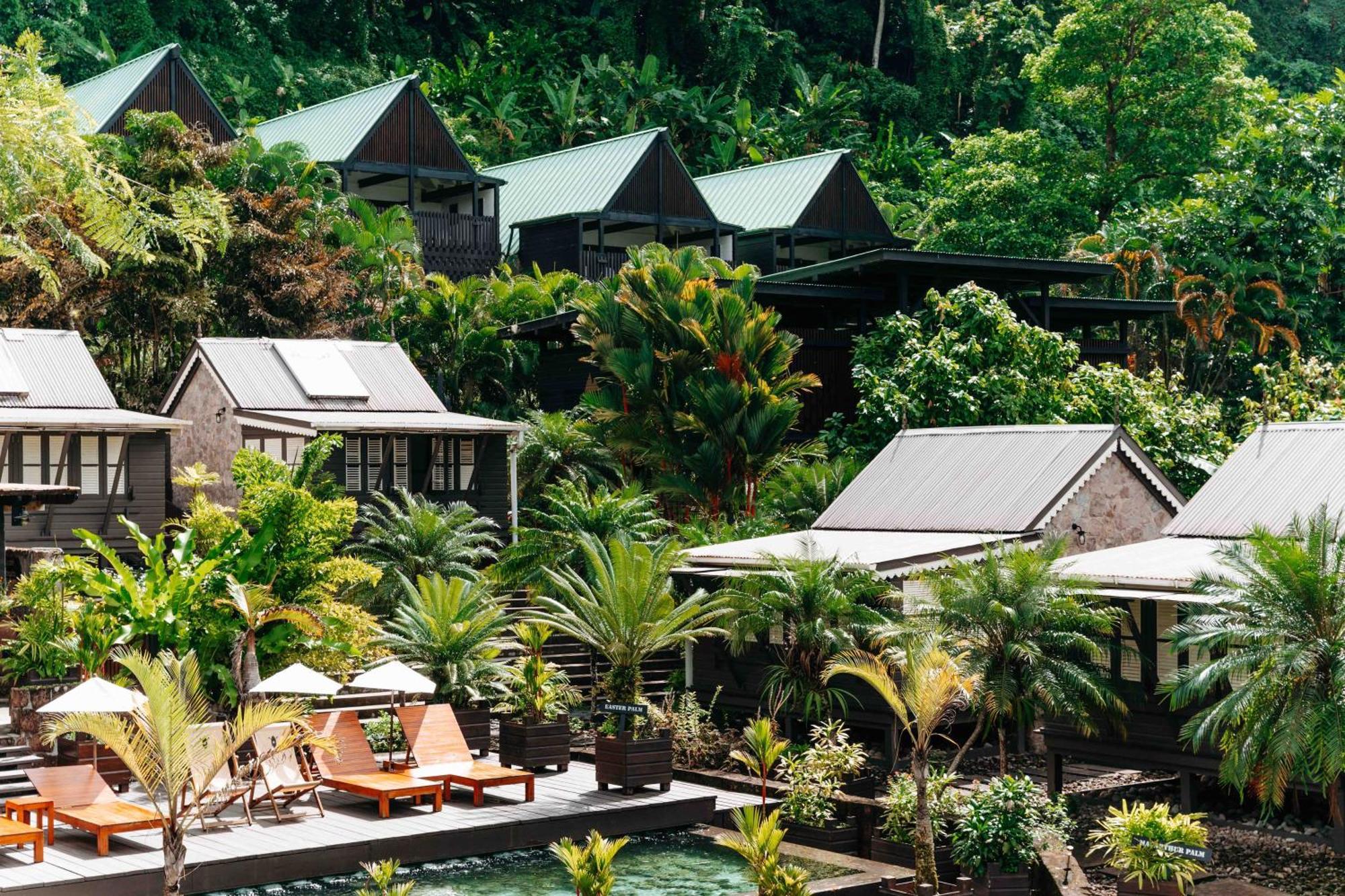 Rabot Hotel From Hotel Chocolat Soufriere Exterior photo